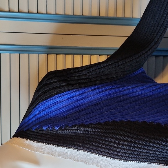 Ana Couture Open Front Colorblock Cardigan - Picture 7 of 14